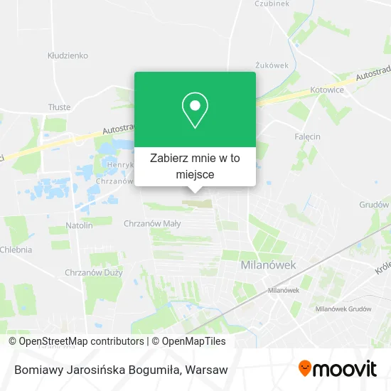 Mapa Bomiawy Jarosińska Bogumiła