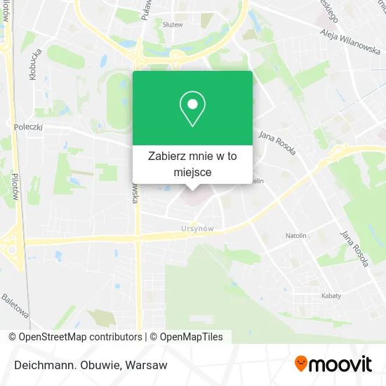 Mapa Deichmann. Obuwie