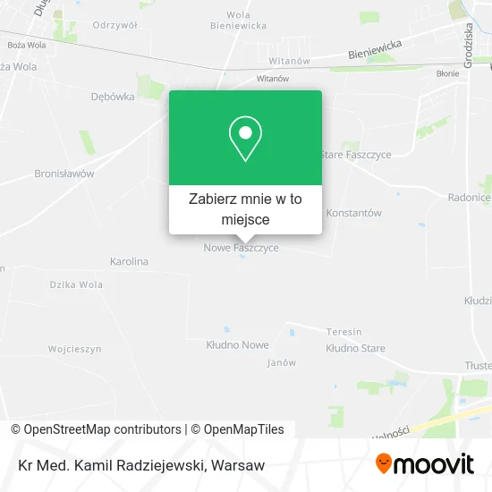 Mapa Kr Med. Kamil Radziejewski