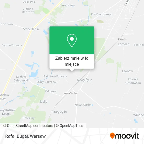 Mapa Rafał Bugaj