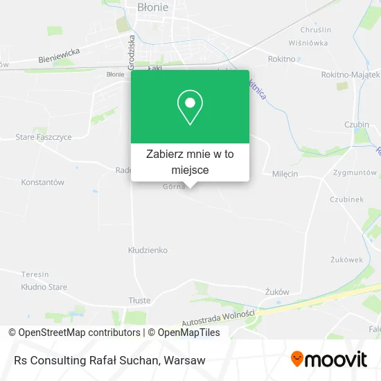Mapa Rs Consulting Rafał Suchan