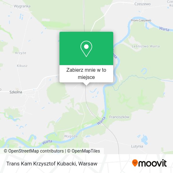 Mapa Trans Kam Krzysztof Kubacki