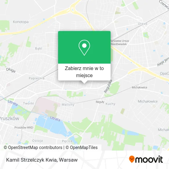 Mapa Kamil Strzelczyk Kwia