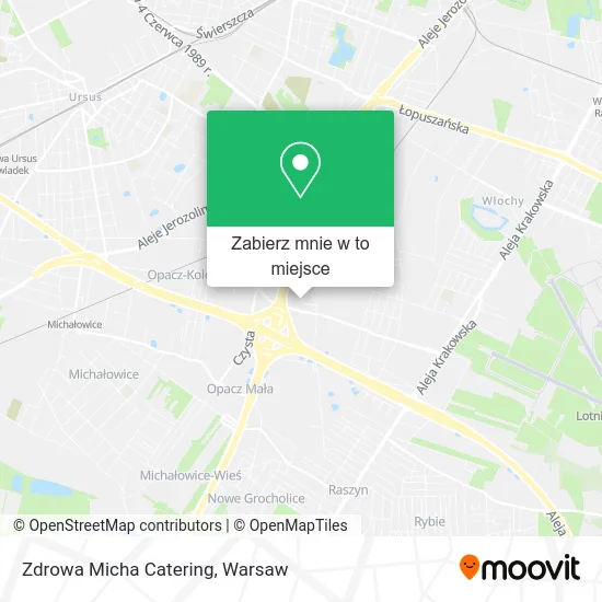 Mapa Zdrowa Micha Catering