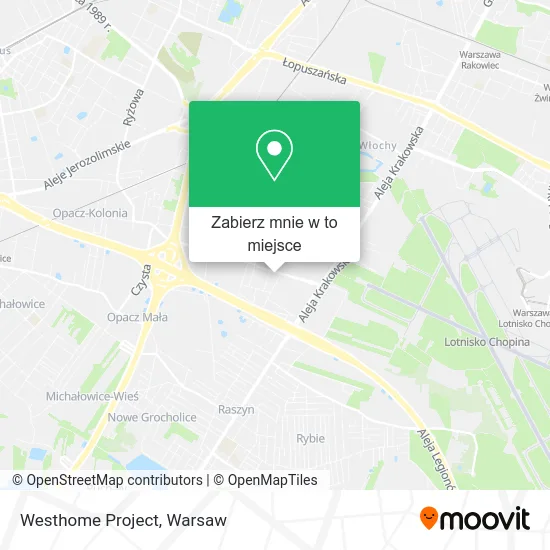 Mapa Westhome Project