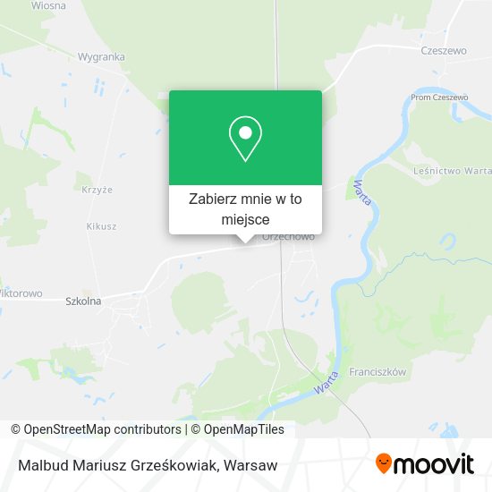 Mapa Malbud Mariusz Grześkowiak