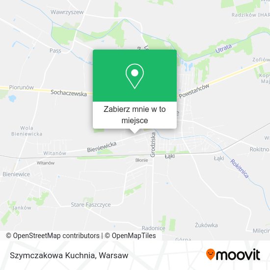 Mapa Szymczakowa Kuchnia