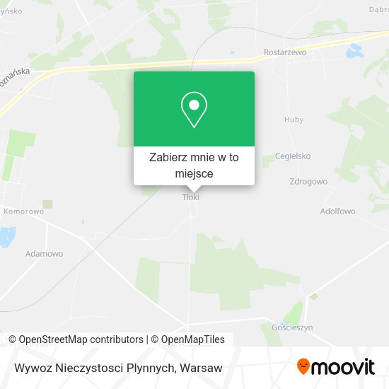 Mapa Wywoz Nieczystosci Plynnych