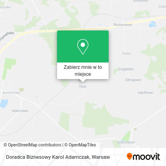 Mapa Doradca Biznesowy Karol Adamczak