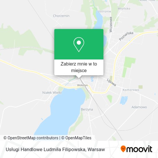 Mapa Usługi Handlowe Ludmiła Filipowska