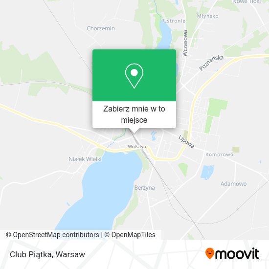 Mapa Club Piątka