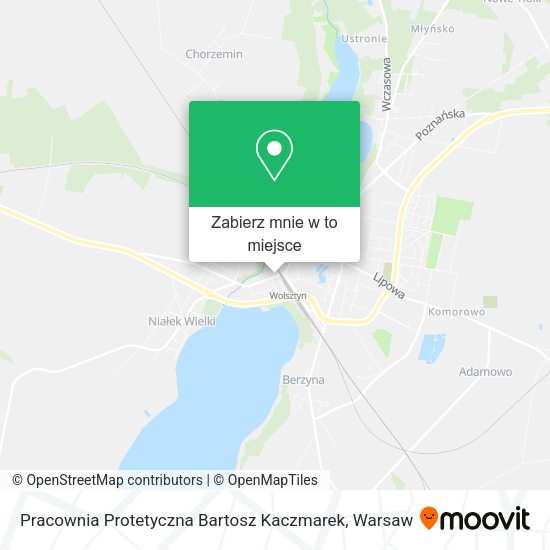 Mapa Pracownia Protetyczna Bartosz Kaczmarek