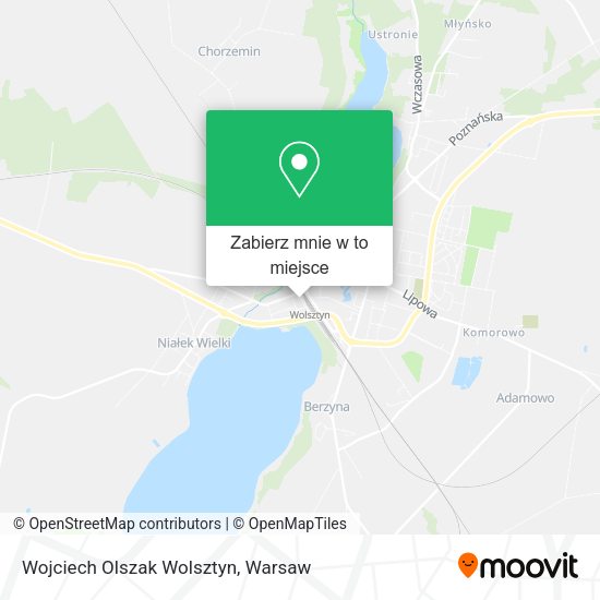 Mapa Wojciech Olszak Wolsztyn