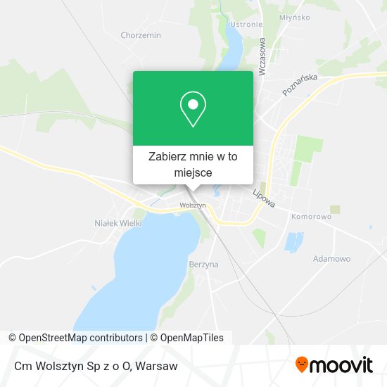 Mapa Cm Wolsztyn Sp z o O