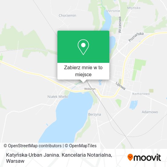 Mapa Katyńska-Urban Janina. Kancelaria Notarialna