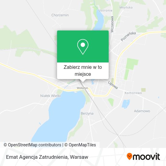 Mapa Emat Agencja Zatrudnienia