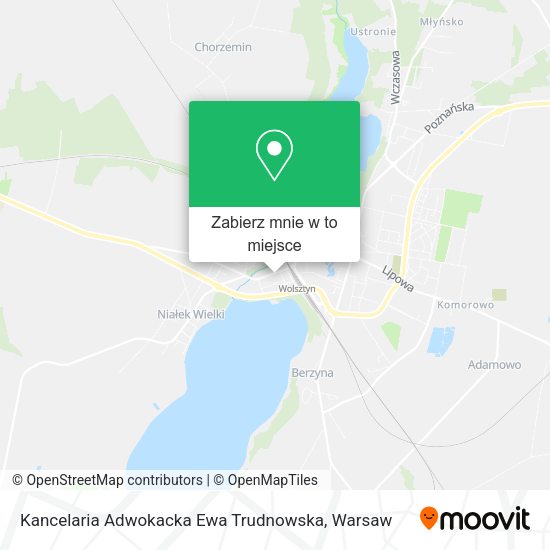 Mapa Kancelaria Adwokacka Ewa Trudnowska