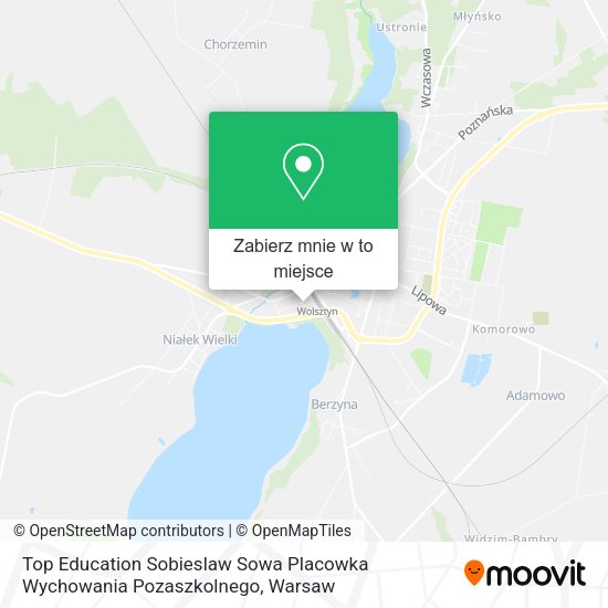 Mapa Top Education Sobieslaw Sowa Placowka Wychowania Pozaszkolnego