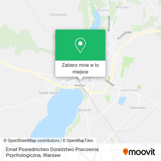 Mapa Emat Posrednictwo Doradztwo Pracownia Psychologiczna