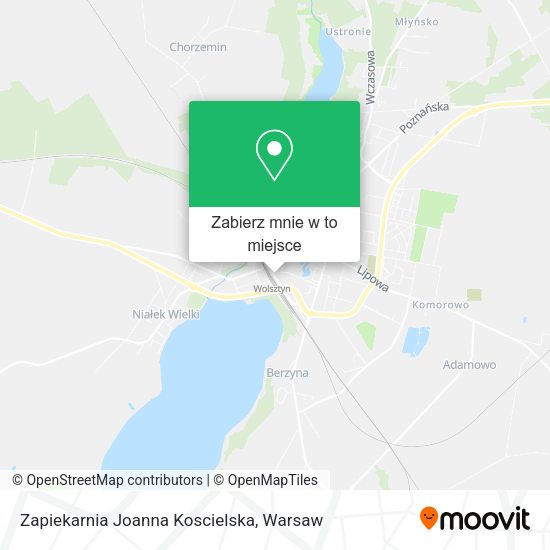 Mapa Zapiekarnia Joanna Koscielska