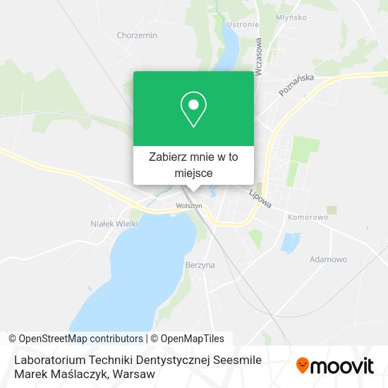 Mapa Laboratorium Techniki Dentystycznej Seesmile Marek Maślaczyk