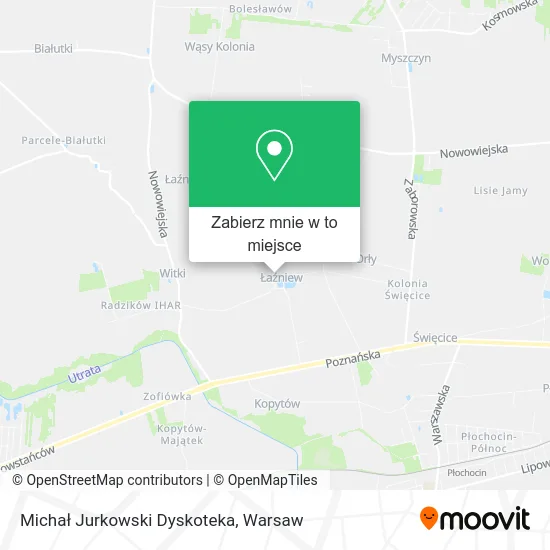 Mapa Michał Jurkowski Dyskoteka
