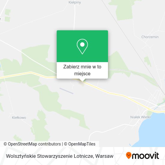 Mapa Wolsztyńskie Stowarzyszenie Lotnicze