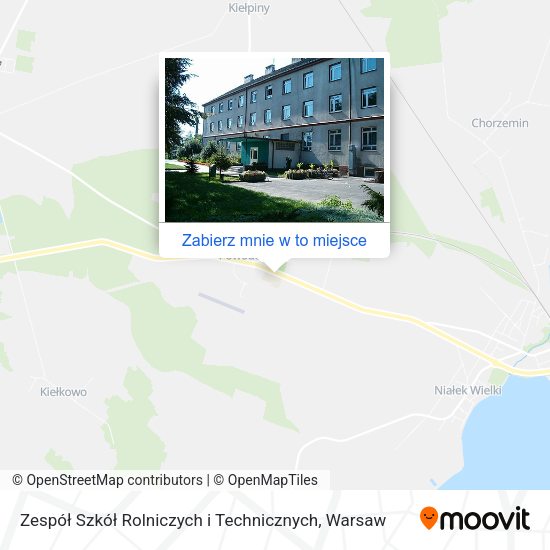 Mapa Zespół Szkół Rolniczych i Technicznych