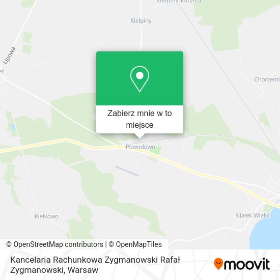 Mapa Kancelaria Rachunkowa Zygmanowski Rafał Zygmanowski