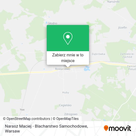 Mapa Narasz Maciej - Blacharstwo Samochodowe