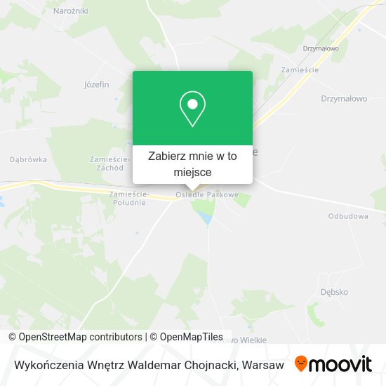 Mapa Wykończenia Wnętrz Waldemar Chojnacki