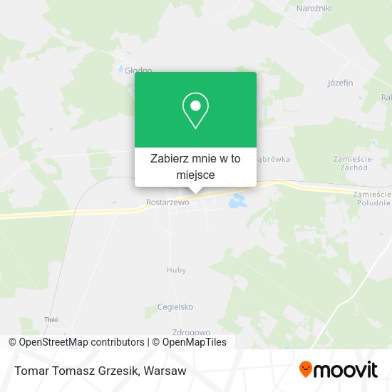 Mapa Tomar Tomasz Grzesik