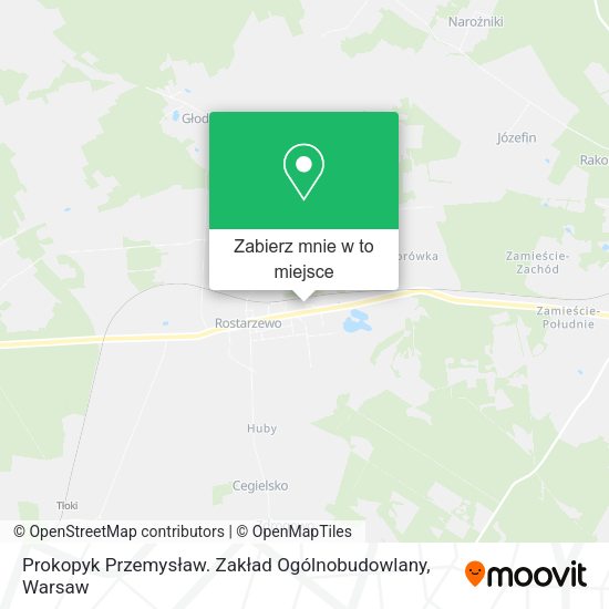 Mapa Prokopyk Przemysław. Zakład Ogólnobudowlany