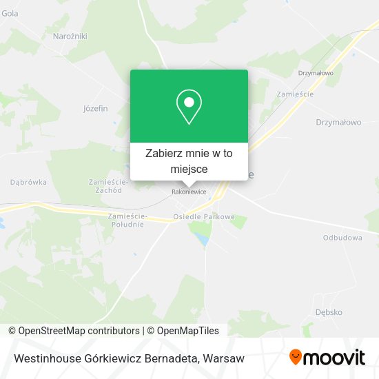 Mapa Westinhouse Górkiewicz Bernadeta