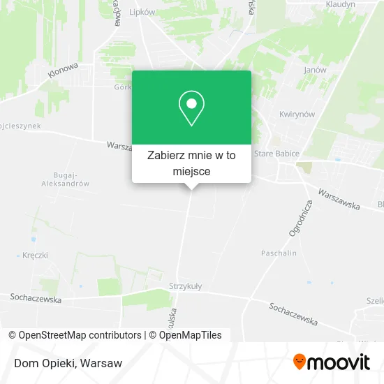 Mapa Dom Opieki
