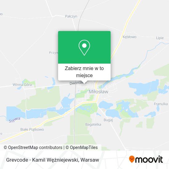 Mapa Grevcode - Kamil Wężniejewski