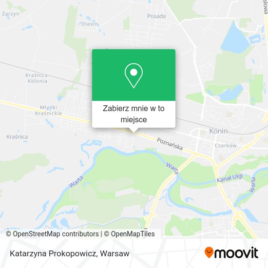 Mapa Katarzyna Prokopowicz