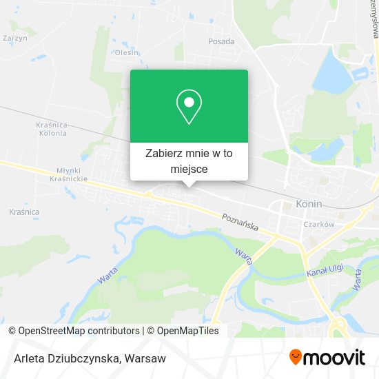 Mapa Arleta Dziubczynska