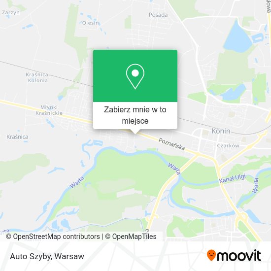 Mapa Auto Szyby