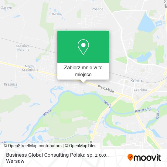 Mapa Business Global Consulting Polska sp. z o.o.