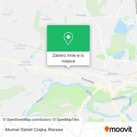 Mapa Akumar Daniel Czajka