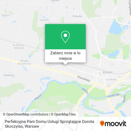 Mapa Perfekcyjna Pani Domu Usługi Sprzątające Dorota Skoczylas