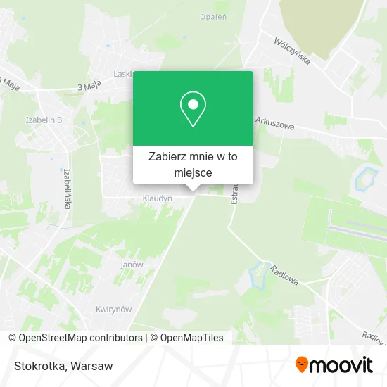 Mapa Stokrotka