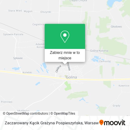 Mapa Zaczarowany Kącik Grażyna Pospieszyńska