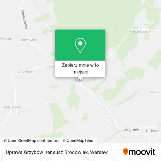 Mapa Uprawa Grzybów Ireneusz Brodowiak