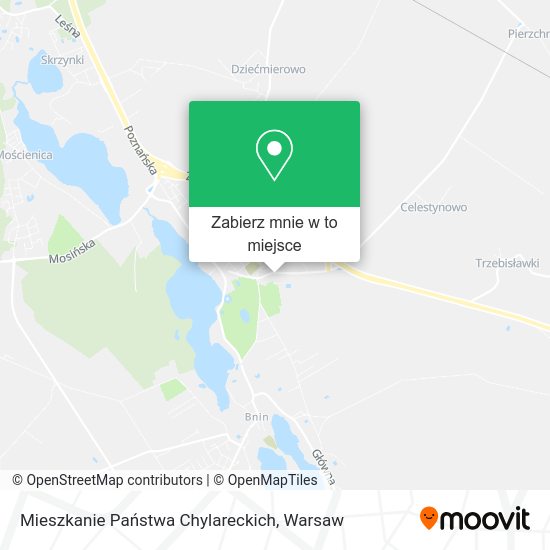 Mapa Mieszkanie Państwa Chylareckich