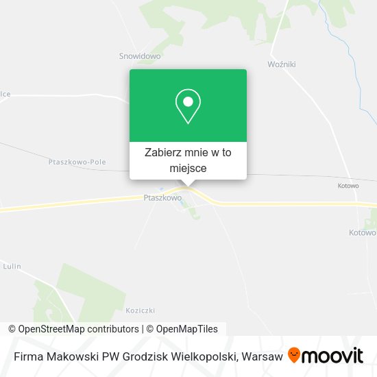 Mapa Firma Makowski PW Grodzisk Wielkopolski