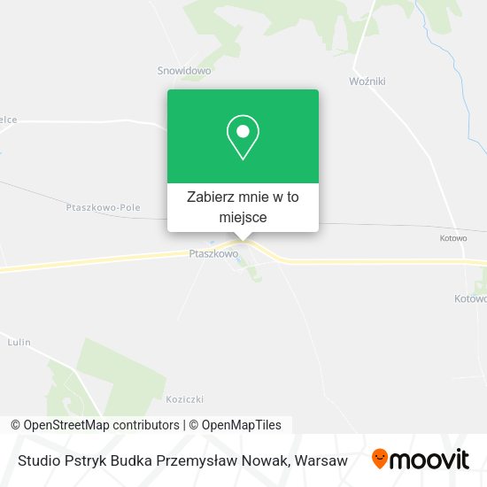 Mapa Studio Pstryk Budka Przemysław Nowak