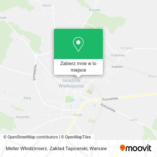 Mapa Meller Włodzimierz. Zakład Tapicerski