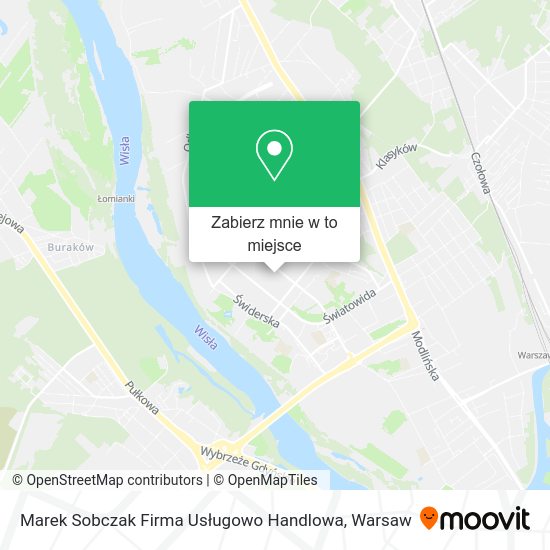 Mapa Marek Sobczak Firma Usługowo Handlowa